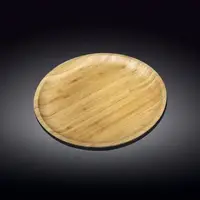 Блюдо бамбуковое Wilmax Bamboo WL-771034 25.5 см бежевое