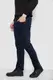 Джинсы мужские однотонные Straight, цвет синий, 244R1048