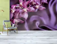 Фотообои текстурированные, виниловые Цветы, 250х380 см, fo01inV_fl13434