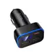 Адаптер автомобильный HOCO Barry digital display car charger Z63A |2USB/1Type-C, 42W/3A, PD/QC|
