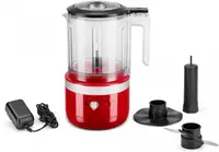 Кухонний комбайн KitchenAid бездротовий 5KFСB519EER червоний