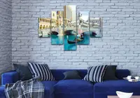 Модульные картины на кухню на ПВХ ткани, 75x110 см, (30x20-2/55х20-2/75x20)