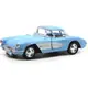 Машинка металлическая "Chevrolet Classic Corvette 1957", голубой