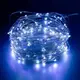 LED гирлянда от USB и Батареек 50 LED 2 в1 на 5м цвет ХОЛОДНЫЙ БЕЛЫЙ