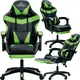 Кресло геймерское DIEGO Phantom RS Black-Green