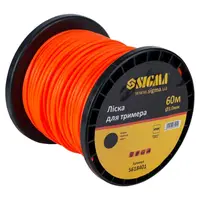 Лісочка для тріммера коло Ø3.0мм катушка 60м SIGMA 5618401