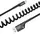 Кабель Baseus Fish eye Spring Data Cable Lightning 1m Black