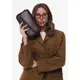 Женская кожаная сумка Nona 2.0 бордовая краст