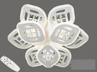 Потолочная светодиодная люстра с диммером 185W 6012/6+3 LED 3color dimmerдне
