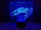 Сменная пластина для 3D светильников "Космический корабль 5" 3DTOYSLAMP