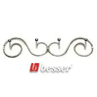 Вешалка декоративная 31см Besser 0372