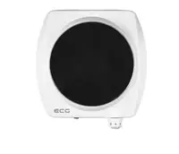 Електроплита EСG EV-1512-White 1500 Вт