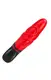 Роскошный вибратор с выпуклыми ребрышками для стимуляции AMOR BIG VIBRATOR BRUCE Red (Приложение НЕ Функционирует!)