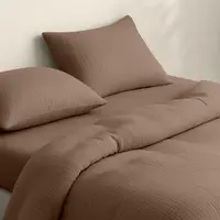 Наволочка муслін на подушку 40х60 BROWN