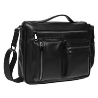 Мужская кожаная сумка Ricco Grande K16362-black