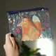 Косметичка пластиковая прозрачная Visible Лиса и цветы (KPR_19A026_FIO)