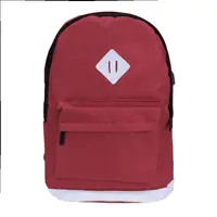 Рюкзак Жіночий Lesko LP1931-2 Red комплект 3 в 1 сумка і гаманець c USB зарядкою