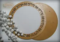 Рамка кругла з натягнутою канвою 23*23/17*17 ТМ Embroidery Craft RKd-006