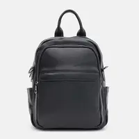 Женский кожаный рюкзак Ricco Grande K18061bl-black