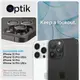 Защитное стекло Spigen для камеры iPhone 16/15/14 Pro & Pro Max - EZ Fit Optik Pro (2шт), Clear (AGL06914)