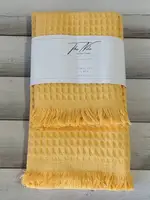 Nile yellow вафельные полотенца банне + лицо. Турция.