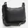 Женская кожаная сумка Borsa Leather K1669bl-black