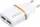 Сетевое зарядное устройство INKAX CD-11 Travel charger + Type-C cable 2USB 2.4A White