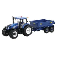 Модель Britains Трактор New Holland T6 с прицепом-самосвалом NC Tilt 1:32 (43268)