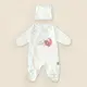 Котоновый человечек с шапочкой для новорожденной Dream