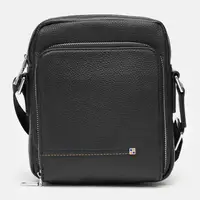 Чоловічі шкіряні сумки Ricco Grande K16207-black