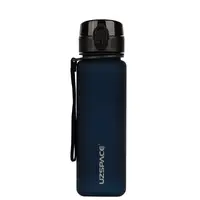 Бутылка UZspace Colorful Frosted 3026, 500 мл, Dark Blue