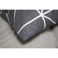 Білизна постільна Lotus Home Perfect Ranforce - Livo антрацит сімейний