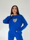 Теплый спортивный костюм AO5055 Синий L/XL