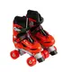 Роликовые коньки "Best Roller". Размер 31-34, светящиеся PVC колёса. Red (141169)