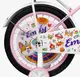 Детский двухколесный велосипед 18" дюймов Corso Emily ML-256 стальная рама 1 скорость. Pink and White (188192)