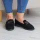 Лоферы женские Fashion Raisin 3170 41 размер 26 см Черный