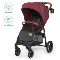 Прогулочная коляска Kinderkraft Grande LX Burgundy KKWGRANBRG00LX