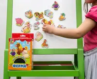 Набір магнітів Vladi Toys Мій маленький світ Ферма (VT3106-09)