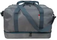 Дорожня сумка з відділом для взуття 40L Wallaby сіра