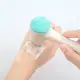 Массажная щетка для лица 9511 13 см голубая