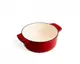 Каструля с крышкой KitchenAid СС006060-001 26 см 5.2 л красная