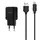 Адаптер сетевой Hoco Micro cable C22A |1USB, 2.4А|
