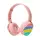 Беспроводные детские наушники POP IT Bluetooth P361 Розовые