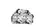 Сумка для мам FreeON Trend, black - white