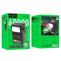 УМБ HOCO Powerful 22.5W fully compatible power bank J110 60000mAh | 3Type-C/1USB, QC/PD, 22.5W/5A|