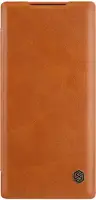 Чехол-книжка Nillkin Qin Leather Case Samsung Galaxy Note 10 SM-N970 Brown