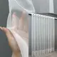 Готовая тюль (3х2,7м.) из ткани бамбук с вышивкой и люрексом. Цвет белый. Код 1817т 40-110