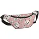 Сумка-бананка Bumbag унисекс на пояс и через плечо Панда 27x16 см