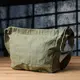 Сумка на плече из качественного текстиля Vintage sale_15131 Оливковый