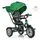 Велосипед трехколесный Turbo Trike M-4057-4 зеленый